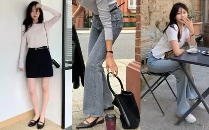 5 kiểu giày bệt thịnh hành nhất thu này, phối với trang phục nào cũng trẻ trung và tôn dáng