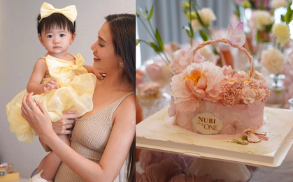 Tiệc thôi nôi cực xinh xẻo và ấm cúng nhưng không kém phần sang chảnh của em bé Nubi nhà siêu mẫu Võ Hoàng Yến