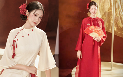 Ai mặc áo dài đẹp như Doãn Hải My: Nhan sắc “nghiêng nước nghiêng thành”, bất bại trong dàn WAGs Việt