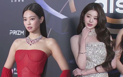 Thảm đỏ "Grammy Hàn Quốc": Jennie đẹp lấn át tất thảy, "công chúa Kpop" Jang Won Young cũng chào thua!