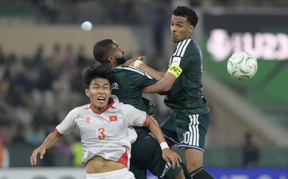Diễn biến U23 Việt Nam vs U23 Ả Rập Xê Út: Đình Bắc nhận thẻ vàng