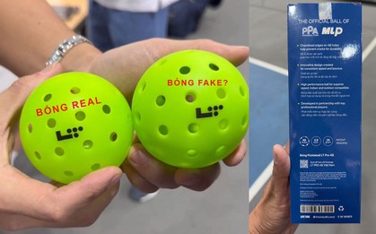 Drama: Bóng Pickleball "hot hit" mới về Việt Nam nhưng dính nghi vấn bóng fake?
