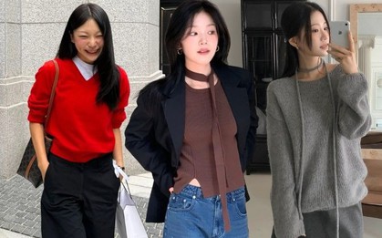 Áo len chọn 5 gam màu này là sang trọng và tôn da nhất