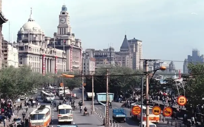 Ảnh cũ Thượng Hải thập niên 1980: Phương tiện này thống trị đường phố, có nơi 40 năm chưa hề khác