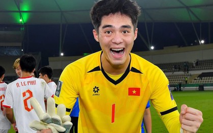 Bài đăng đầu tiên của thủ môn hotboy Trần Trung Kiên sau chiến thắng lịch sử: "Việt Nam tôi ở châu Á"