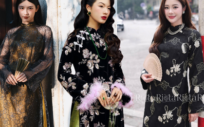 Khi sắc màu này lên ngôi, áo dài Tết 2026 bỗng đậm nét phú bà, mợ chảnh kiêu sa khó cưỡng