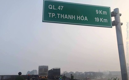 Tai nạn liên hoàn trên cao tốc Cao Bồ - Mai Sơn, 10 người thương vong