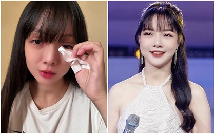 MC VTV khóc kể về tình trạng đôi mắt: "Mình căng thẳng, đạt đến giới hạn về tinh thần"