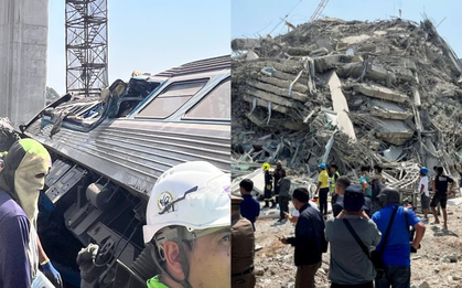 Chi tiết bất ngờ vụ cần cẩu đổ sập khiến ít nhất 32 người chết: Cùng nhà thầu với vụ sập tòa nhà 30 tầng khiến 95 người thiệt mạng