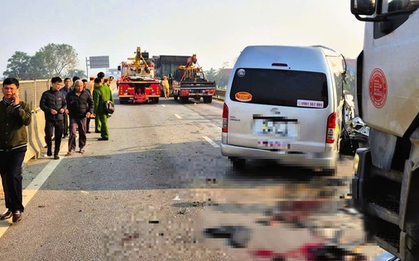 Tin mới vụ tai nạn thảm khốc trên cao tốc khiến 4 người chết, 5 người bị thương