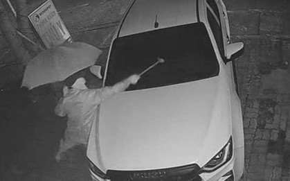 Vụ ô tô đậu trước nhà bị đập phá: Bất ngờ danh tính "thủ phạm" bịt mặt gây ra vụ việc