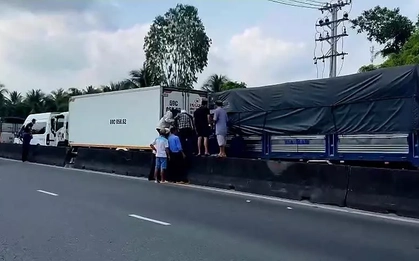 5 ô tô đâm liên hoàn trên Quốc lộ 1A