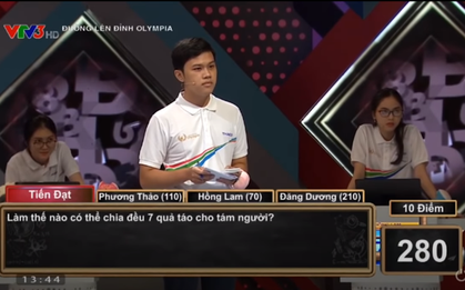 Câu hỏi Olympia "gây lú" từng khiến tất cả thí sinh bó tay