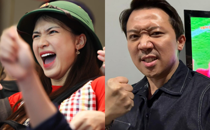 Trấn Thành, Hoà Minzy và dàn sao Việt vỡ oà trước chiến thắng của U23 Việt Nam