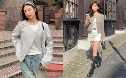 Áo khoác diện Tết 2026: Sáng suốt nhất là sắm 4 kiểu dáng ngắn vừa trẻ vừa hack chiều cao