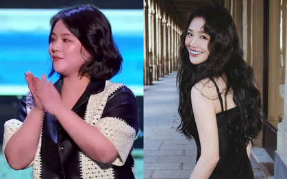 Giảm 25kg trong 6 tháng, cô gái lộ nhan sắc rạng rỡ vì trẻ ra cả chục tuổi