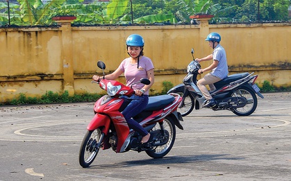 Thay đổi quan trọng mà người sắp thi bằng lái xe máy phải biết