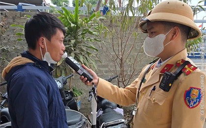 Bắc Ninh xử phạt gần 40.000 trường hợp vi phạm nồng độ cồn trong năm 2025