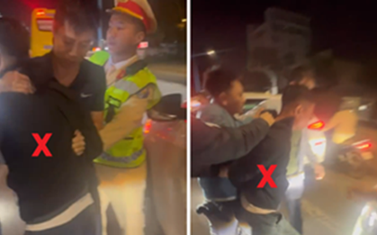 Vây bắt tài xế ô tô Hyundai Tucson dí dao vào cổ người phụ nữ cướp tiền, bông tai