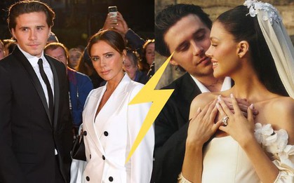 Brooklyn Beckham "xấu hổ và nhục nhã" vì 1 hành động của mẹ - Victoria - trong ngày cưới