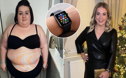 Tin nhắn từ Apple Watch giúp cô gái béo phì giảm khoảng 80kg