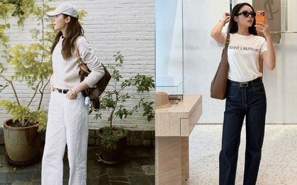 "Sách mẫu mặc đẹp" chỉ ra 4 mẫu áo phù hợp nhất để diện với quần ống rộng