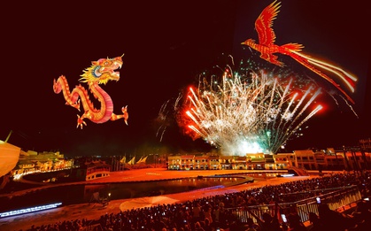 Giới trẻ “rần rần” lên lịch đi Hội An check-in Đèn lồng khổng lồ & Drone đèn lồng Rồng – Phượng độc đáo Tết 2026