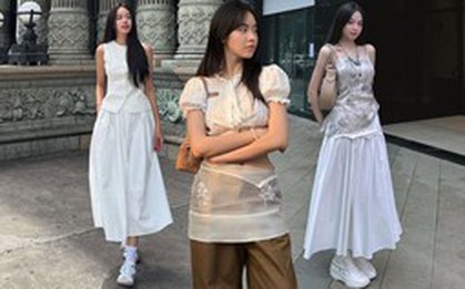 Ngắm style nữ tính của Hoa hậu Thanh Thủy mà xiêu lòng