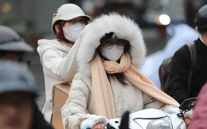 Không khí lạnh sầm sập tràn về: Miền Bắc chìm trong rét buốt, Hà Nội lạnh tê tái thấp nhất 10 độ C