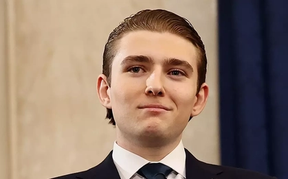Barron Trump cứu sống một phụ nữ