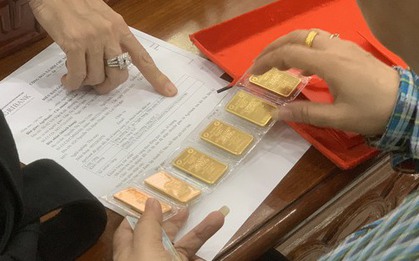 Cuối ngày 22-1, giá vàng miếng SJC, vàng nhẫn tăng trở lại