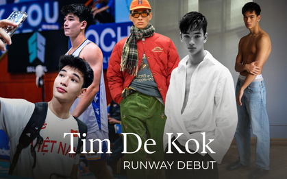 Hot boy bóng rổ Saigon Heat chuyển hướng làm người mẫu, diễn cho Ralph Lauren tại Milan Fashion Week: Kim Lý là mentor của tôi