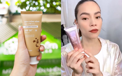 Kem chống nắng "made in Vietnam" có nhiều loại cực xịn, bôi lên mỏng mướt còn ngừa lão hóa