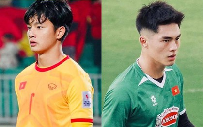 Đọ visual 2 thủ môn hotboy U23 Việt Nam Cao Văn Bình - Trần Trung Kiên: Bùi Tiến Dũng cũng phải khen nức nở