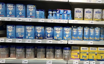 Nóng: Sữa bột Aptamil bị thu hồi ở Anh do phát hiện độc tố