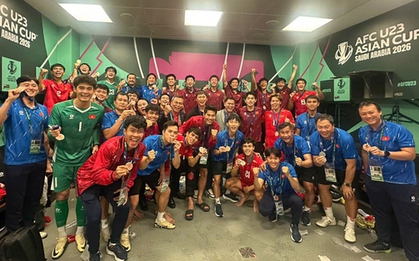 Phòng thay đồ U23 Việt Nam