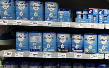 Phụ huynh kiểm tra ngay lô sữa Aptamil này nếu đang cho con uống!