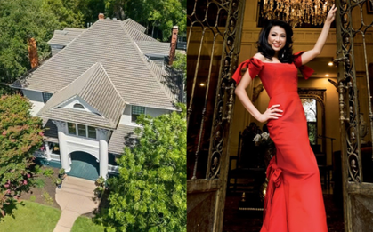 Hoa hậu Việt vừa mua biệt thự hơn 36 tỷ: Khuôn viên lên đến 7.600m2, cận cảnh nội thất bên trong mới gây choáng