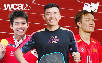 Hoàng Đức chạm trán Quang Thuấn, Lý Hoàng Nam tại hạng mục Young Face WeChoice Awards 2025: Dàn sao thể thao cạnh tranh từng vote