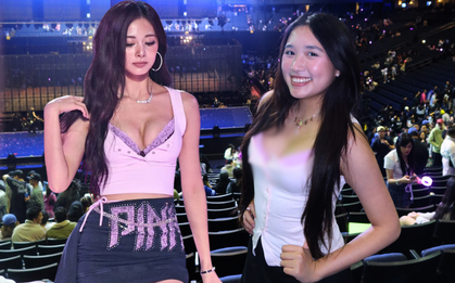 Rich kid "quá là sến" Jenny Huỳnh đã khác xưa: Khoe bạo vòng 1 ngang mỹ nhân đẹp nhất thế giới