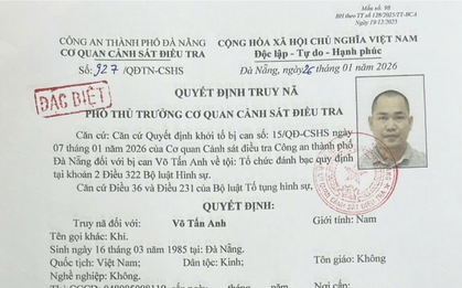 Truy nã loại “Đặc biệt” Võ Tấn Anh