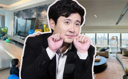 Hé lộ tổ ấm 370m2 của "vua hài" Thẩm Đằng: Phòng ngủ view vòng cung đẹp như mơ, nhưng chi tiết "bừa bộn" ở phòng khách mới tiết lộ con người thật của gia chủ