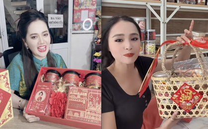 Drama quà Tết 2026 tới: Hồng Loan bán 549k khẳng định hàng công ty, Bích Trâm bán 500k vẫn không quên cà khịa