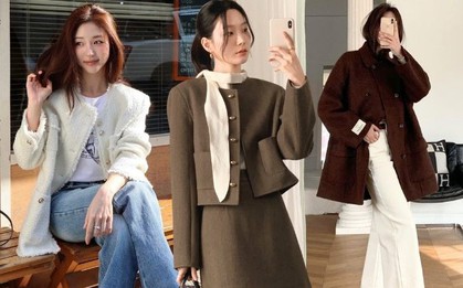 Hot nhất hiện tại là áo khoác dạ với 4 kiểu cực sang nên sắm cho Tết