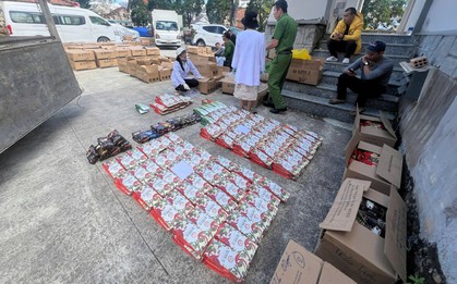 Bắt quả tang hơn 7 tấn cà phê nghi giả chuẩn bị tuồn ra thị trường