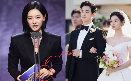 Kim Ji Won vẫn đeo nhẫn cưới của Kim Soo Hyun giữa sự kiện lớn?