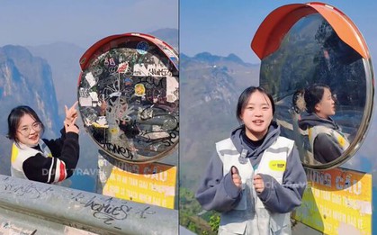 Clip nhóm bạn trẻ lau gương cầu lồi trên đèo Mã Pì Lèng hút 2,3 triệu lượt xem