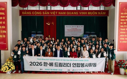 Chương trình tình nguyện quốc tế Việt – Hàn DB Dream Leader lan tỏa tinh thần “an toàn gắn kết” tại tỉnh Phú Thọ