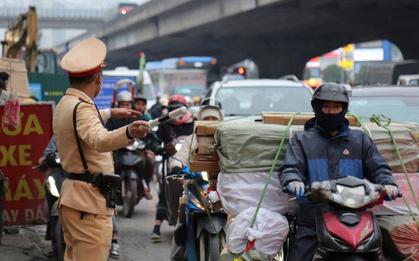 Thông báo khẩn với tất cả người tham gia giao thông ở Hà Nội từ 12 giờ hôm nay