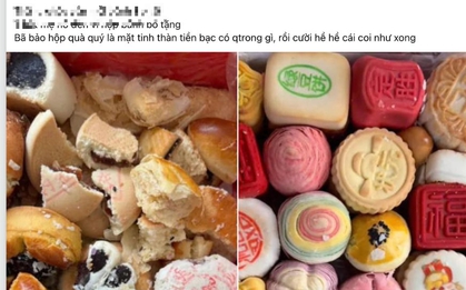 2 bức ảnh TRƯỚC - SAU hộp bánh và câu nói người mẹ gây bão tranh cãi: 1 lần xuề xoà, ngàn lần hại đời con